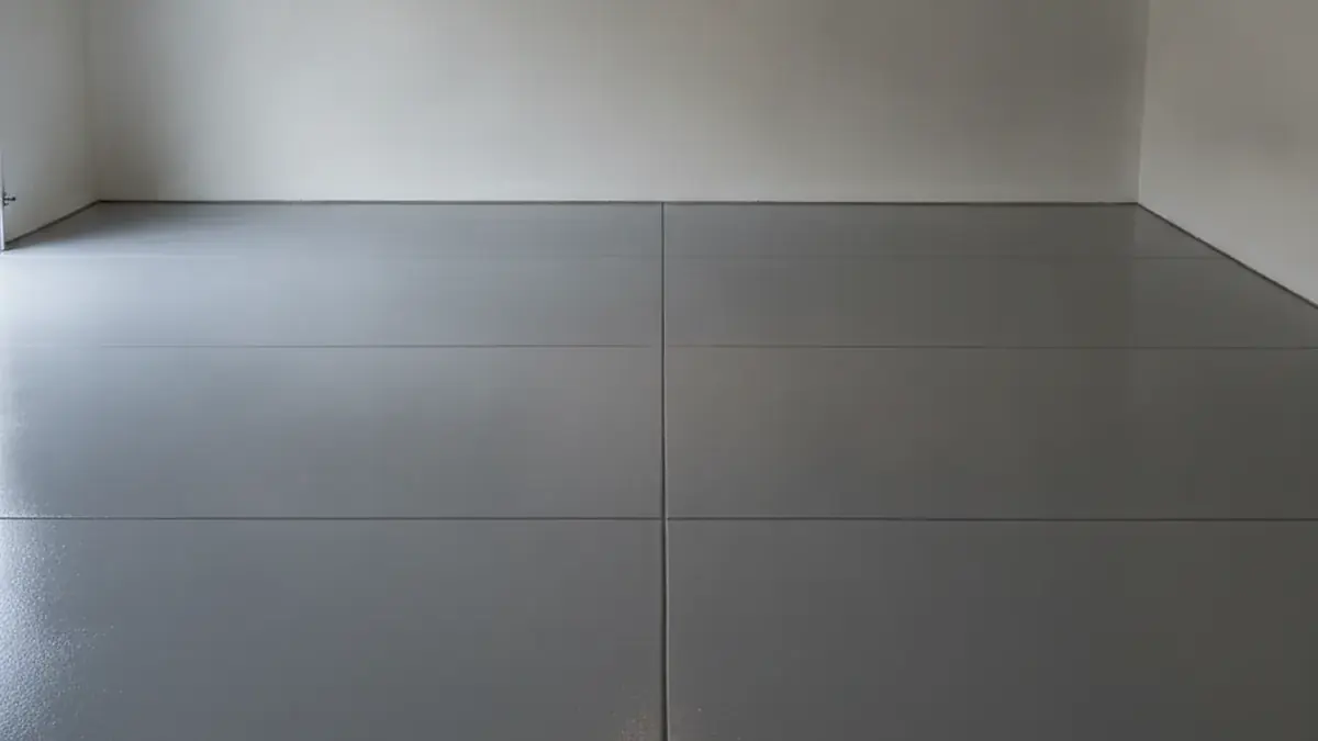 Illustrative epoxy flooring surface used to explain preparation and finish choices for Pasco homeowners