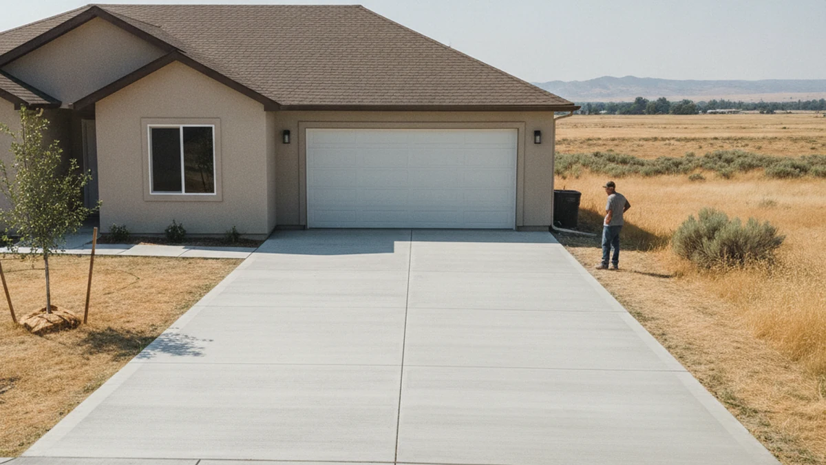 Concrete contractor Kennewick Washington Benton County Tri-Cities driveway residential Columbia Basin Marco